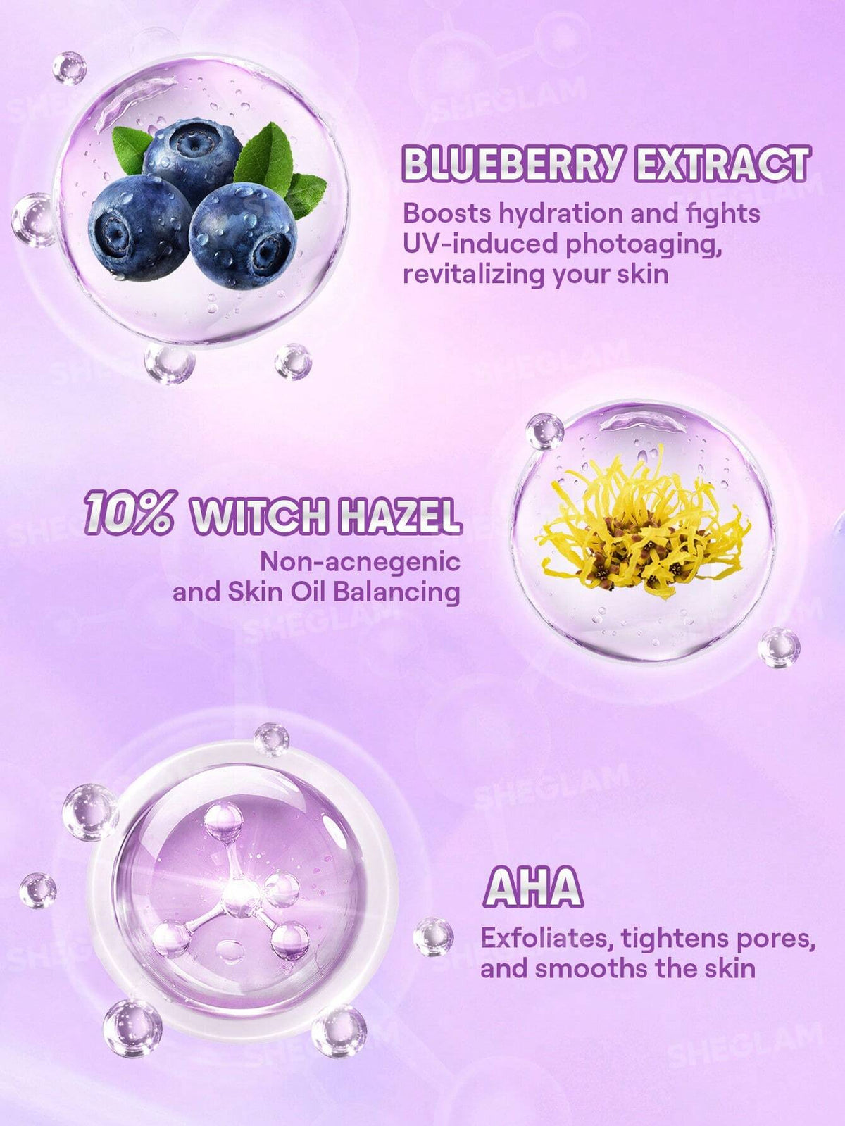 Sheglam Good Grip Hydrating Primer-Travel Size - 15ml Blueberry