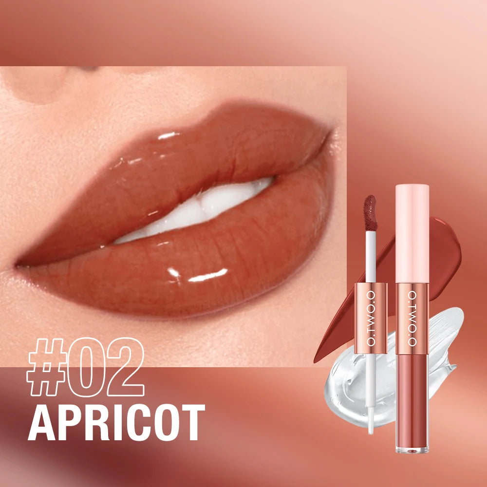 O.TWO.O DOUBLE EFFECT MATTE AND GLOSS LIPSTICK