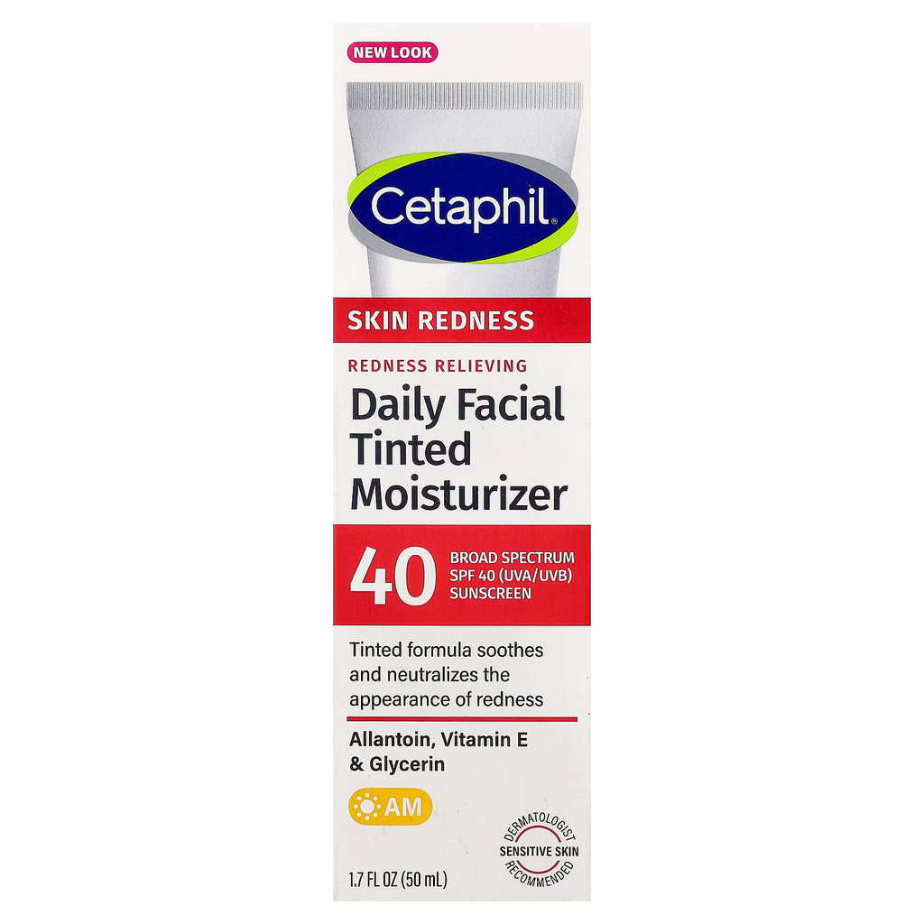 Cetaphil Redness Relieving Daily Facial Tinted Moisturizer SPF 40