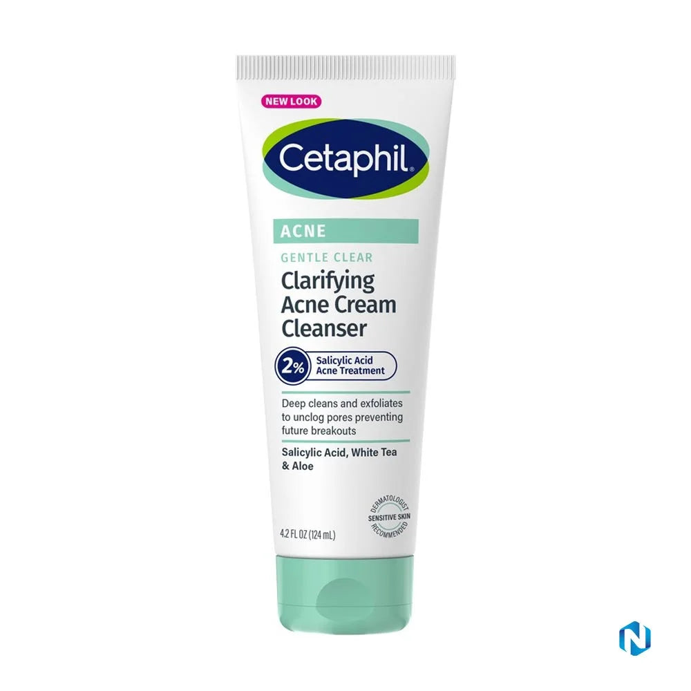 Cetaphil Gentle Clear Clarifying Acne Cream Cleanser