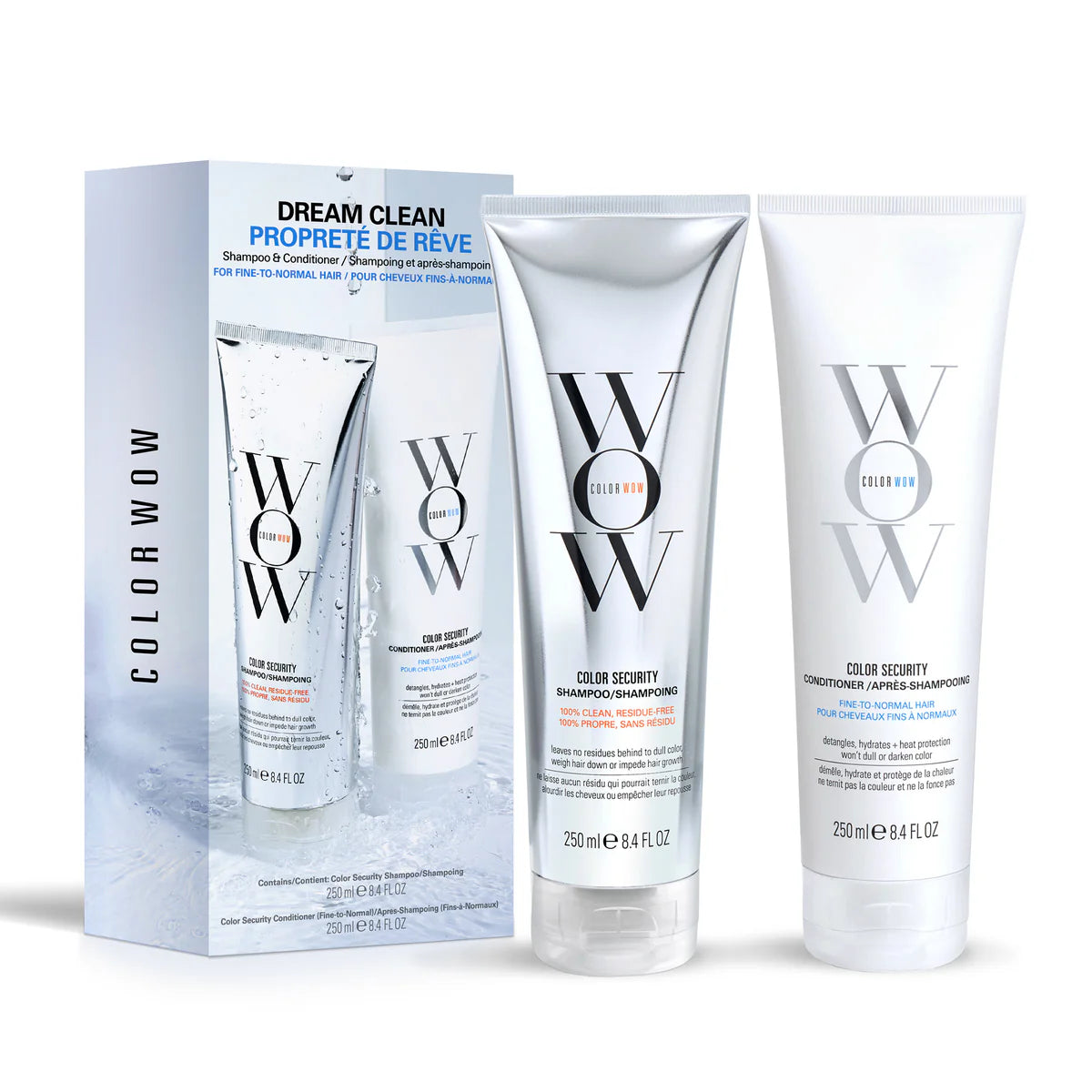 Color Wow Color Security Shampoo & Conditioner Duo (Fine to Normal) - 250ml Each