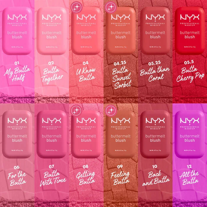 NYX Buttermelt Blush