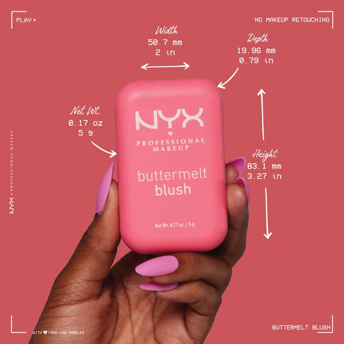 NYX Buttermelt Blush