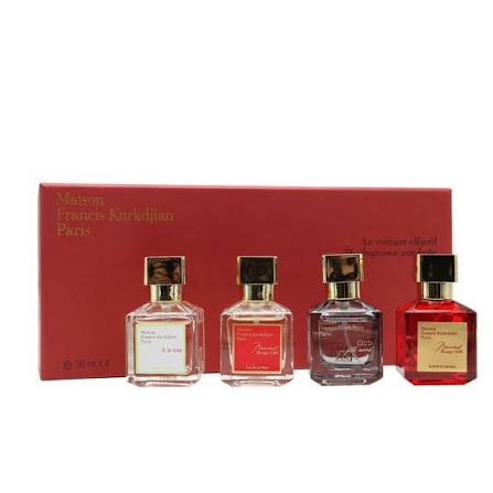 Maison Francis Kurkdjian Paris 4x30ml fragrance set