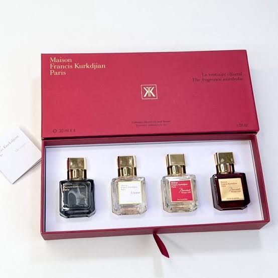 Maison Francis Kurkdjian Paris 4x30ml fragrance set