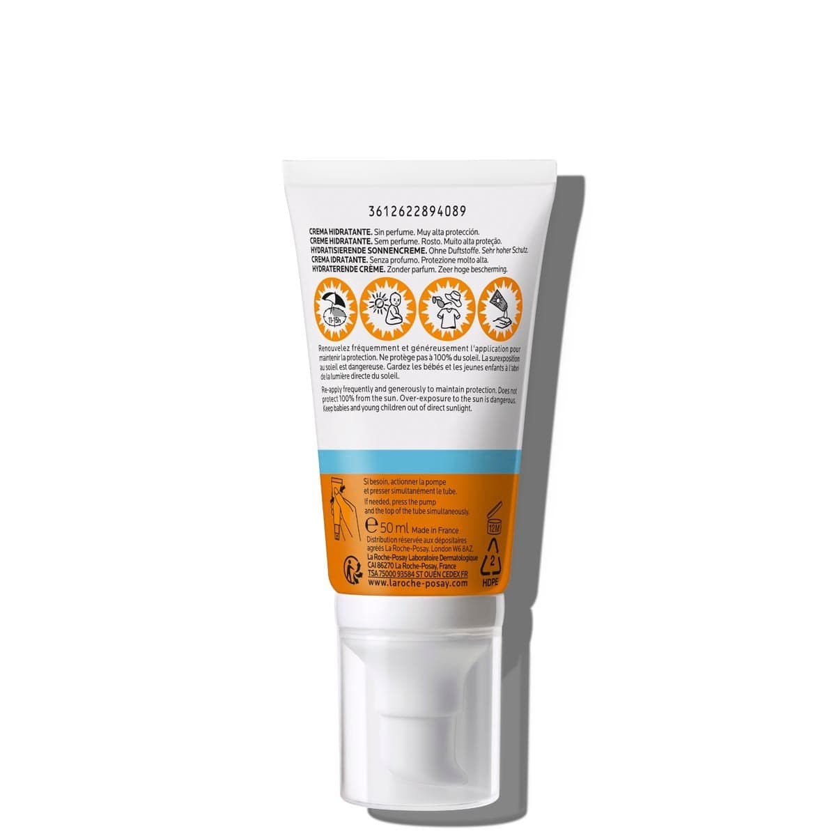 La Roche-Posay Anthelios UVMune 400 Hydrating Cream Sunscreen SPF50+ 50ml