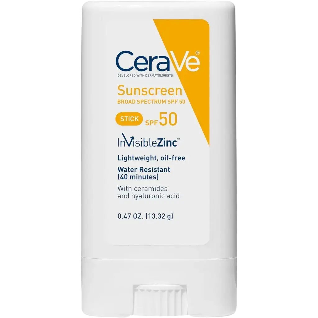 Cerave Invisible Zinc Spf50 Sunscreen Stick