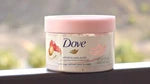 Dove Exfoliating Body Polish Scrub For Silky, Soft Skin Pomegranate & Shea Butter Body Scrub Exfoliates and Provides Lasting Nourishment 298g ( UK Version )
