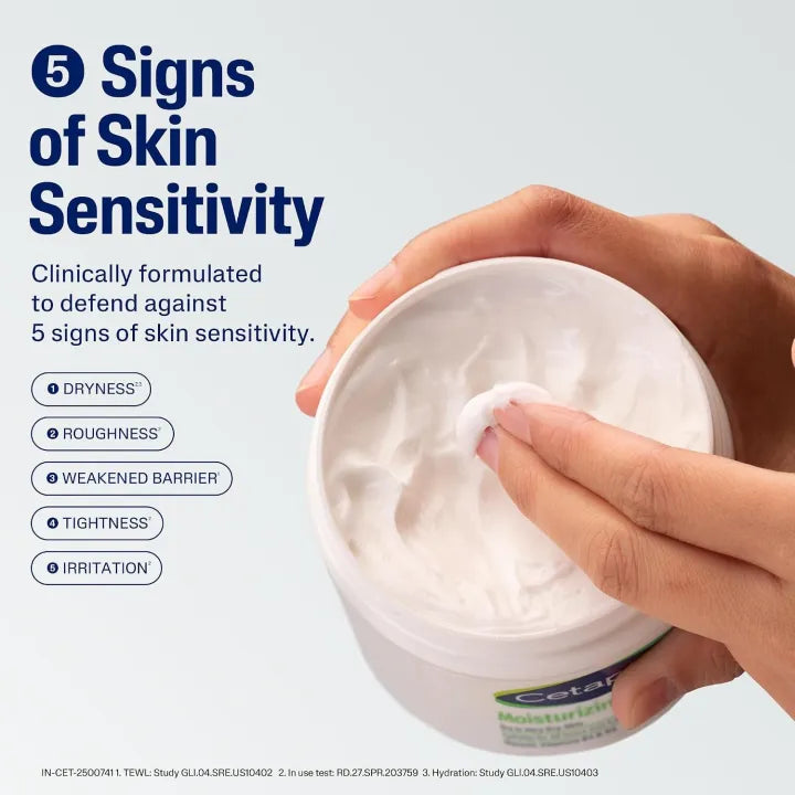 Cetaphil Moisturising Cream for Dry to Normal Sensitive Skin - Hydrating Cream 250g