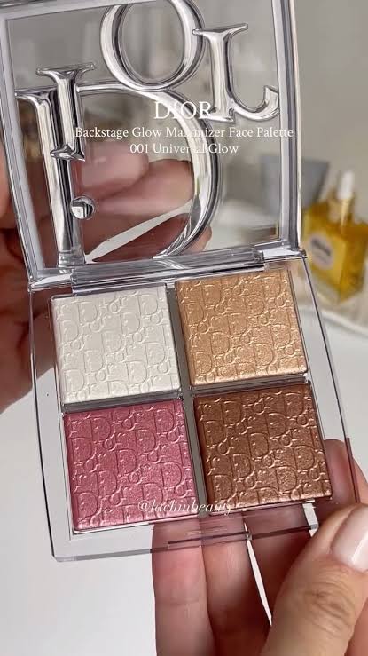 Dior Backstage Glow Maximizer face Palette shade# 001