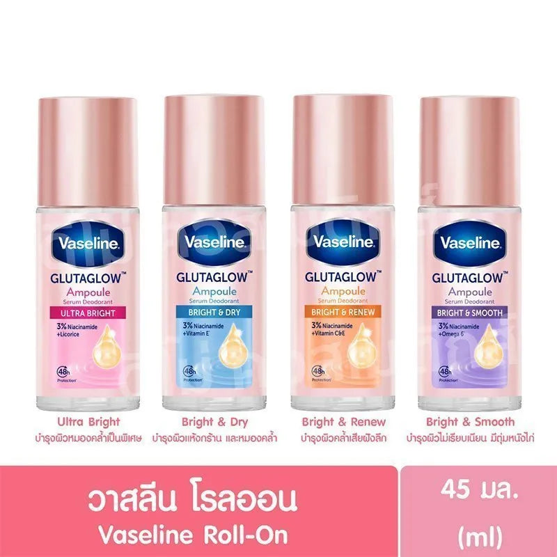 Vaseline Roll On Glutaglow 48h Ampoule Deodorant 45ml