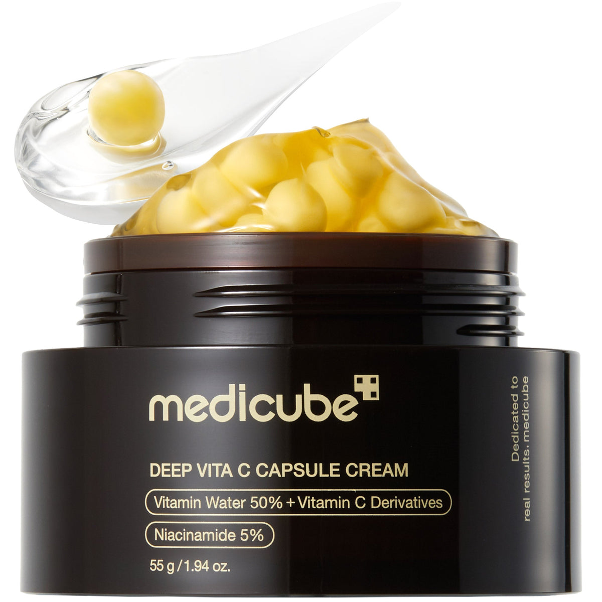Medicube Deep Vita C Golden Capsule Face Moisturizer Cream ( New Packaging)