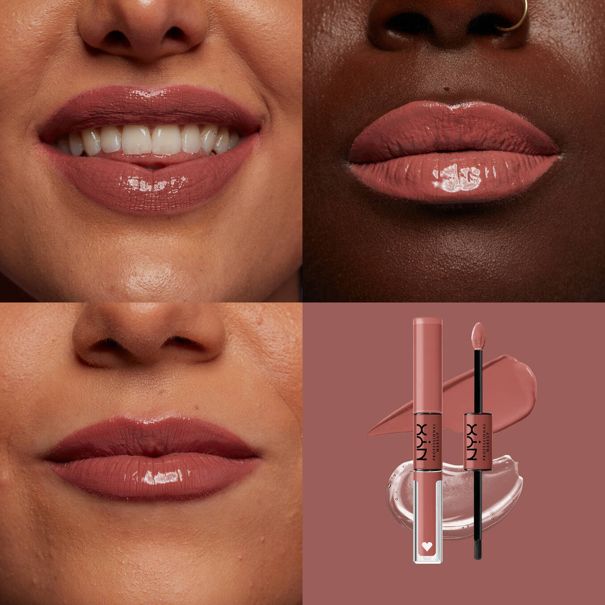 NYX Shine Loud™ Rebel in Red Lip Gloss buy each shade.