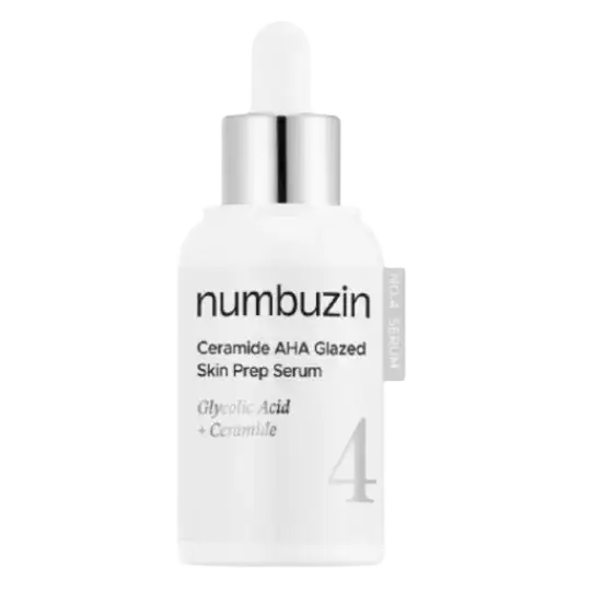 Numbuzin No.4 Ceramide AHA Glazed Skin Prep Serum